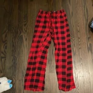 Plaid/flannel pajama pants